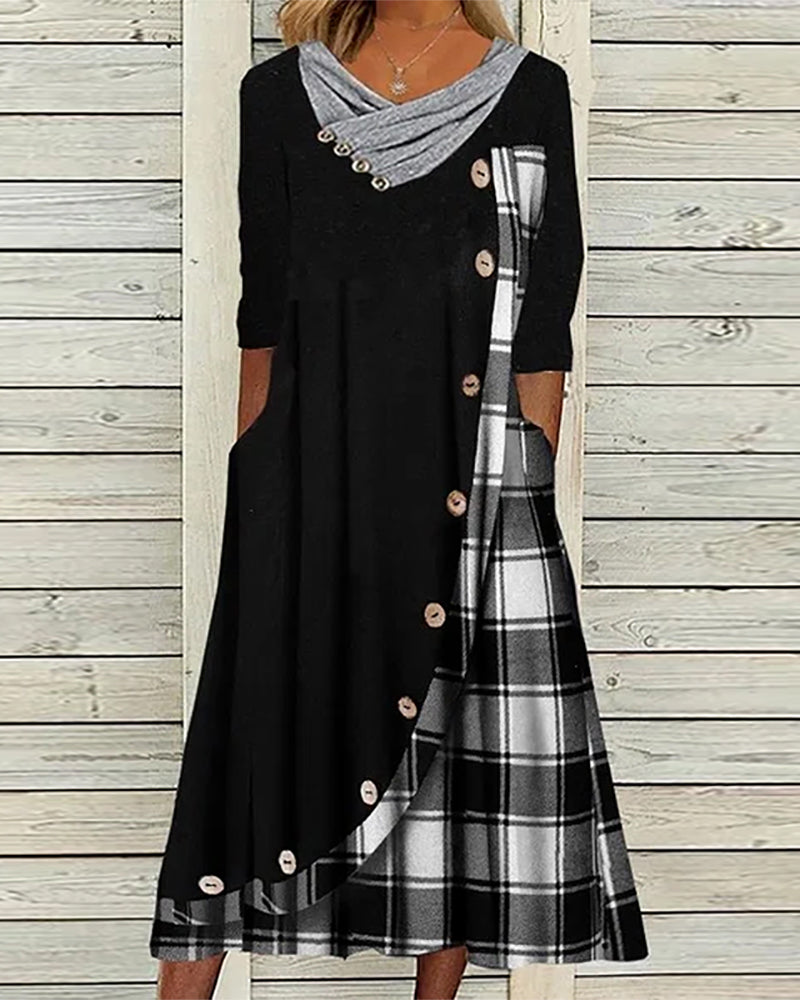 A Vintage Style Dress with Delicate Timeless Details