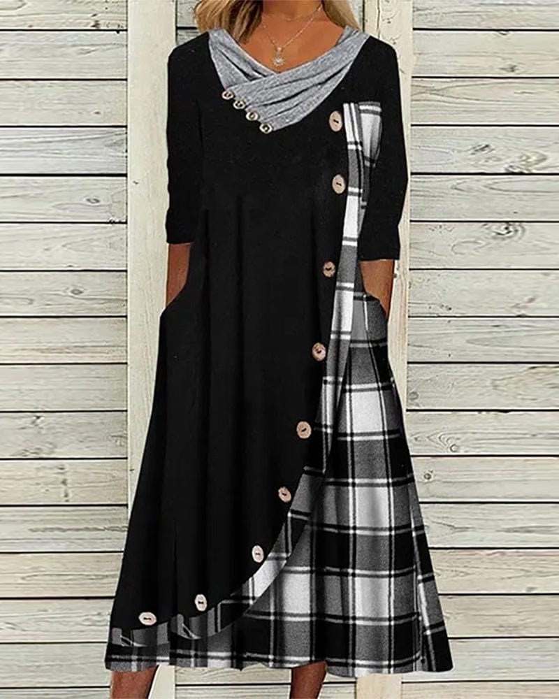A Vintage Style Dress with Delicate Timeless Details