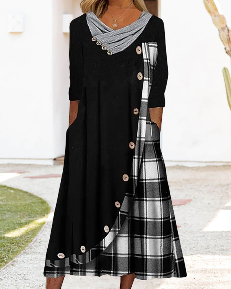 A Vintage Style Dress with Delicate Timeless Details