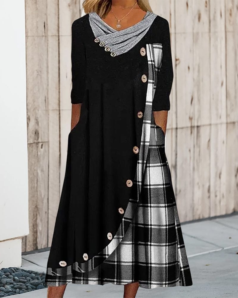 A Vintage Style Dress with Delicate Timeless Details