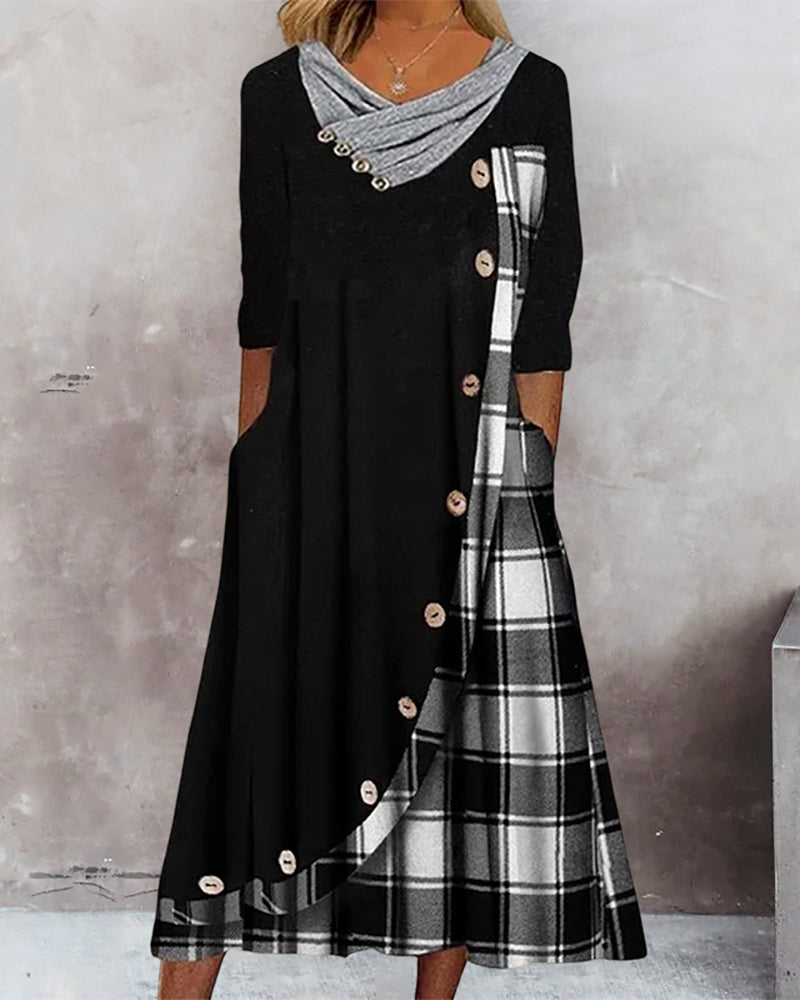 A Vintage Style Dress with Delicate Timeless Details