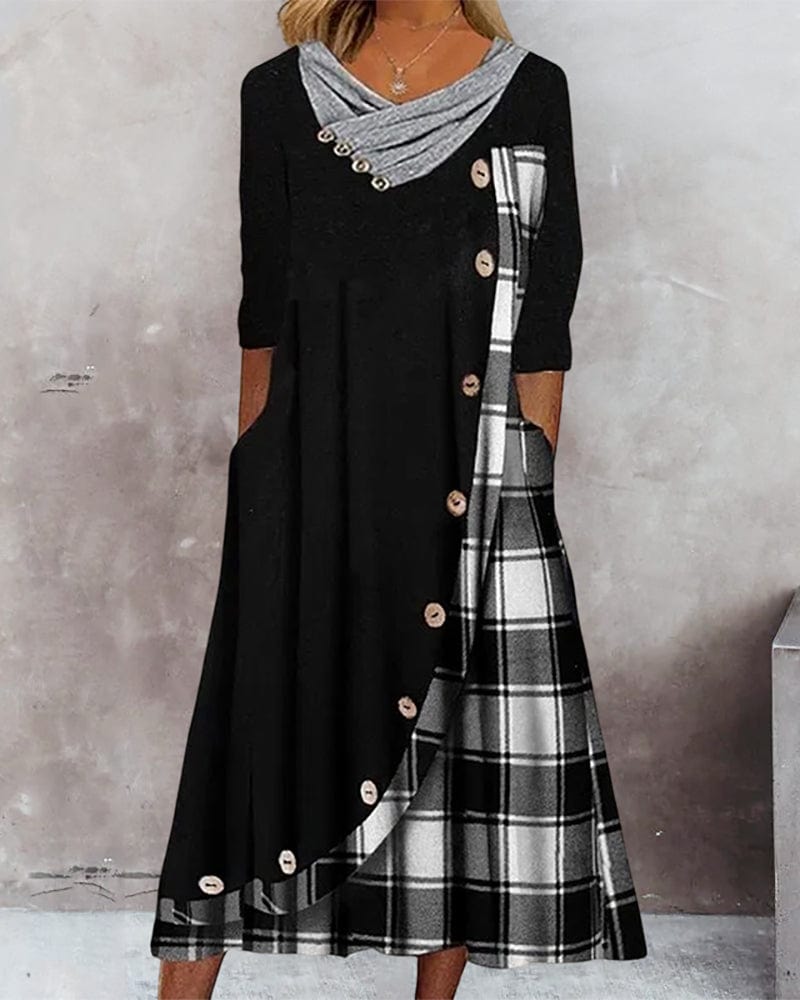 A Vintage Style Dress with Delicate Timeless Details