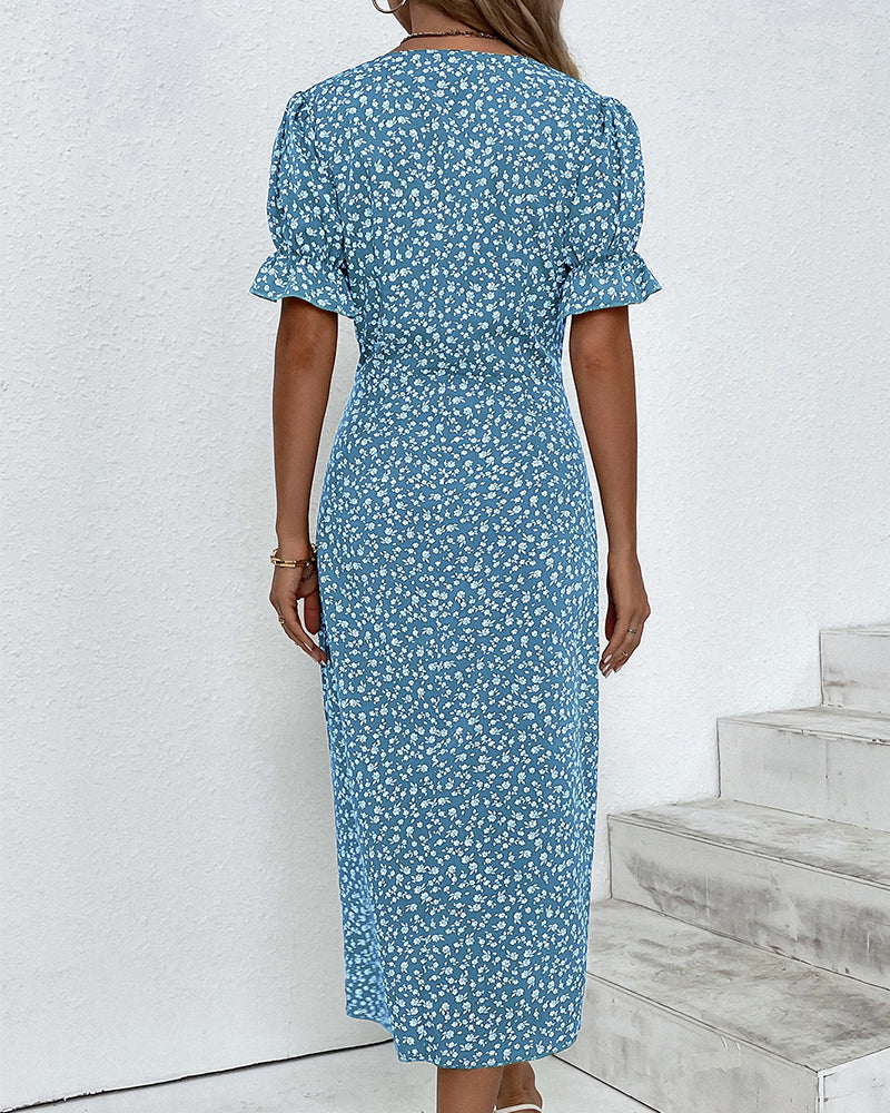A Vintage Style Dress with Delicate Timeless Details