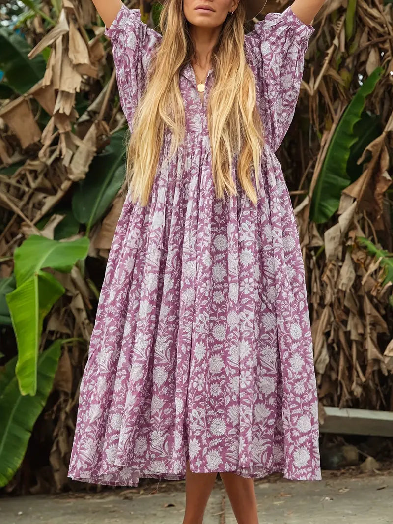 A Vintage Style Dress with Delicate Timeless Details