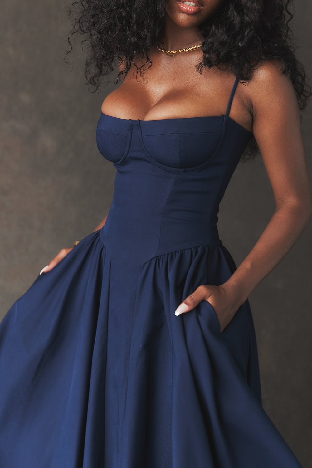 A Vintage Style Dress with Delicate Timeless Details