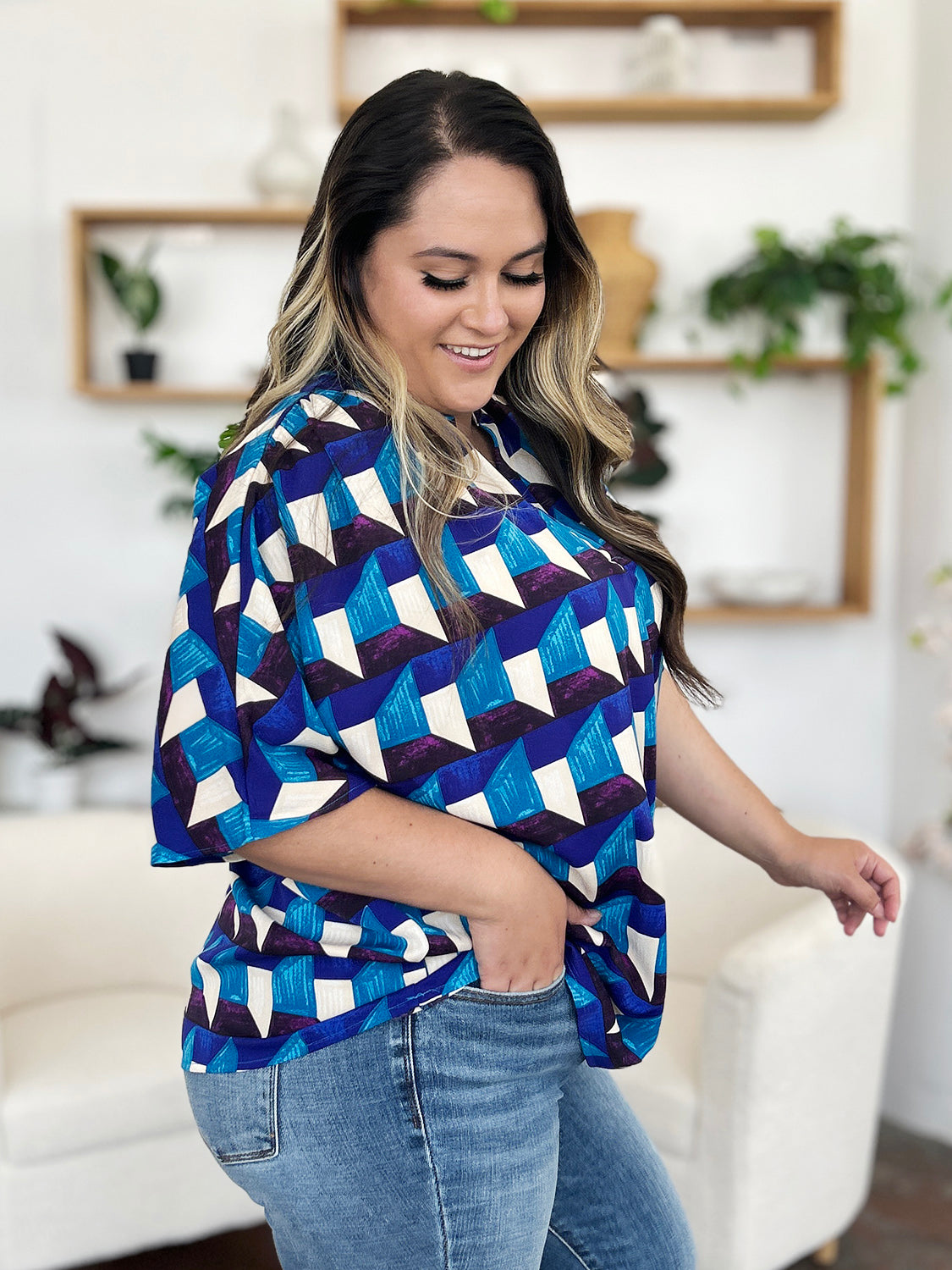 Vintage Inspired Blouse with a Contemporary Edge