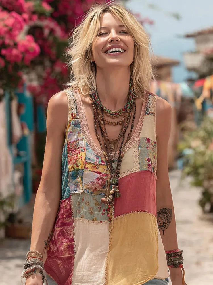 Timeless Vintage Style Top