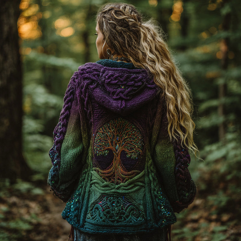 Purple green