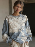 Blue white