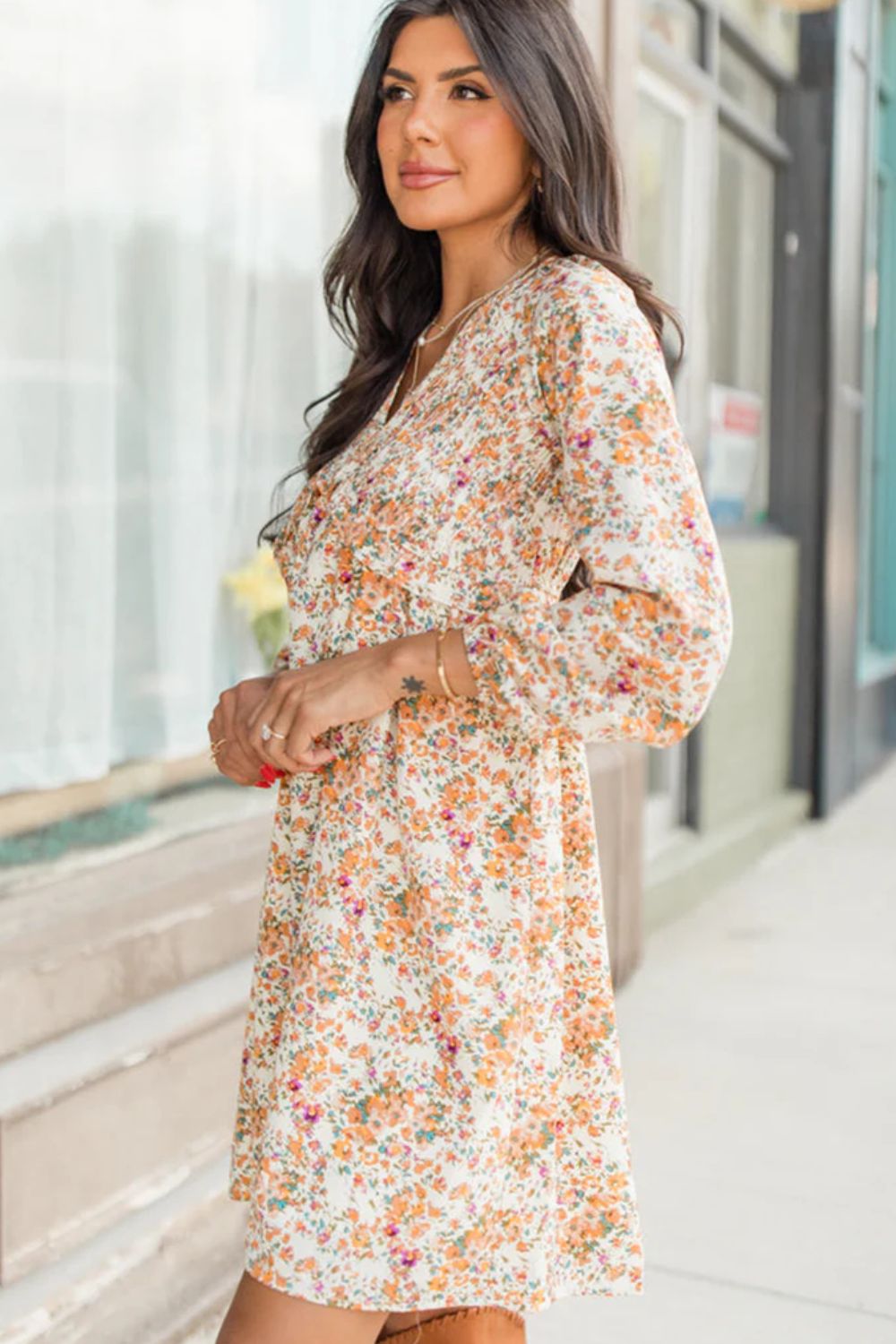 A Vintage Style Dress with Delicate Timeless Details