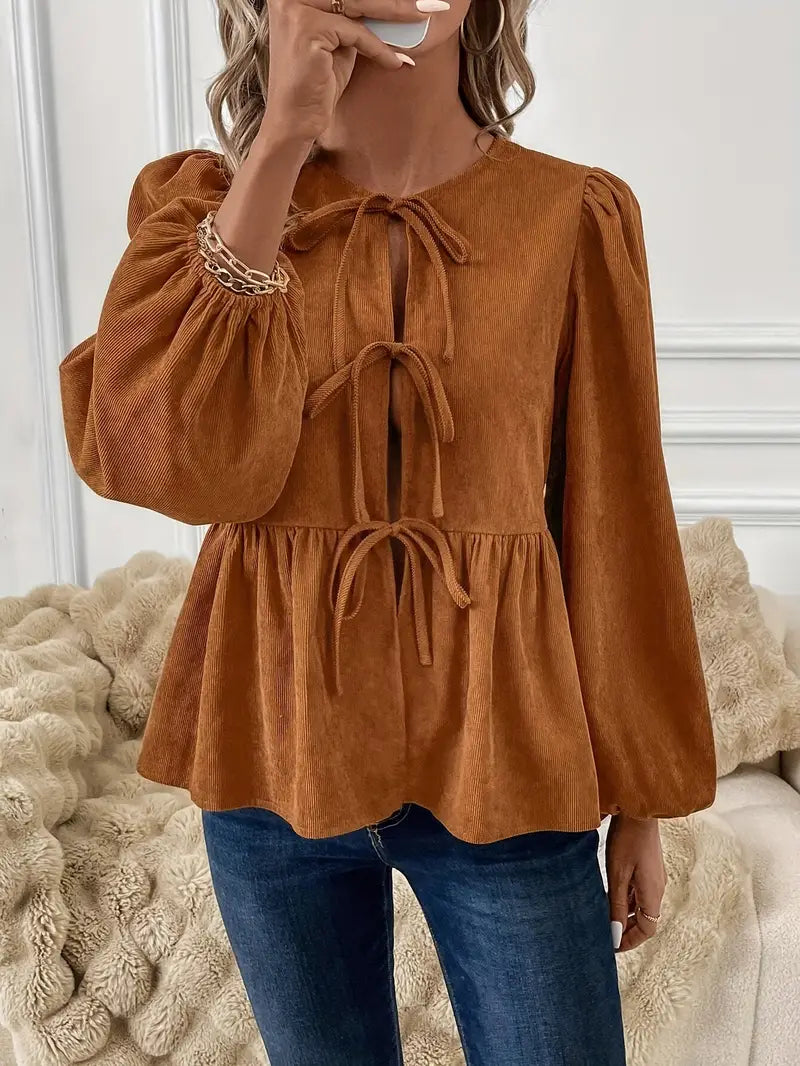 A Vintage Style Blouse with Delicate Timeless Details