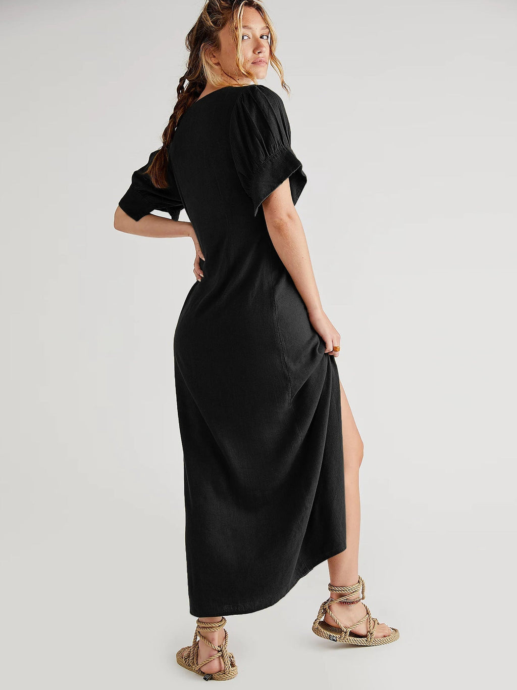 A Vintage Style Dress with Delicate Timeless Details