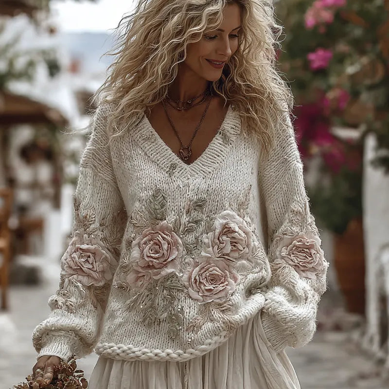 Gracefully Designed Sweater