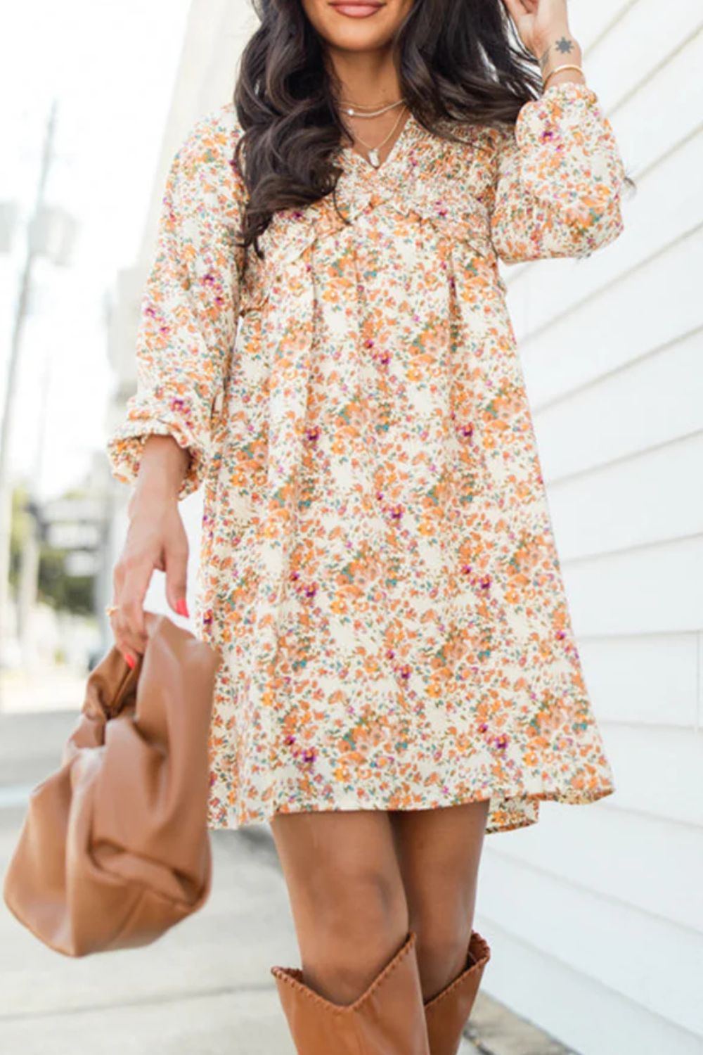 A Vintage Style Dress with Delicate Timeless Details