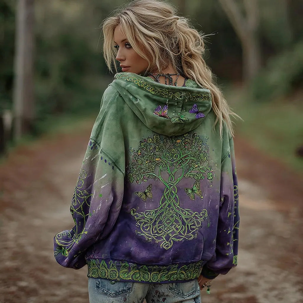 Purple green