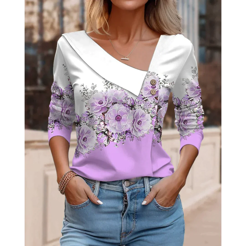 Vintage Inspired Blouse with a Contemporary Edge