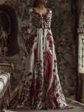 Beige red