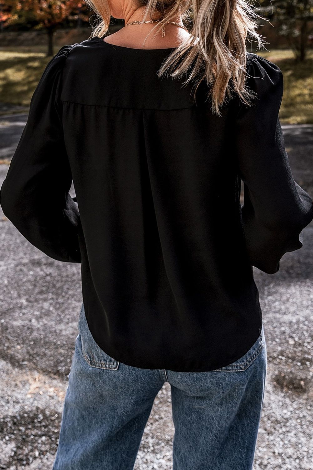 A Vintage Style Blouse with Delicate Timeless Details