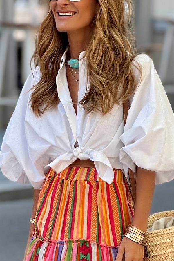Vintage Inspired Shirt with a Contemporary Edge