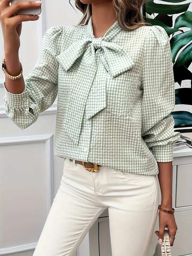 Vintage Inspired Blouse with a Contemporary Edge
