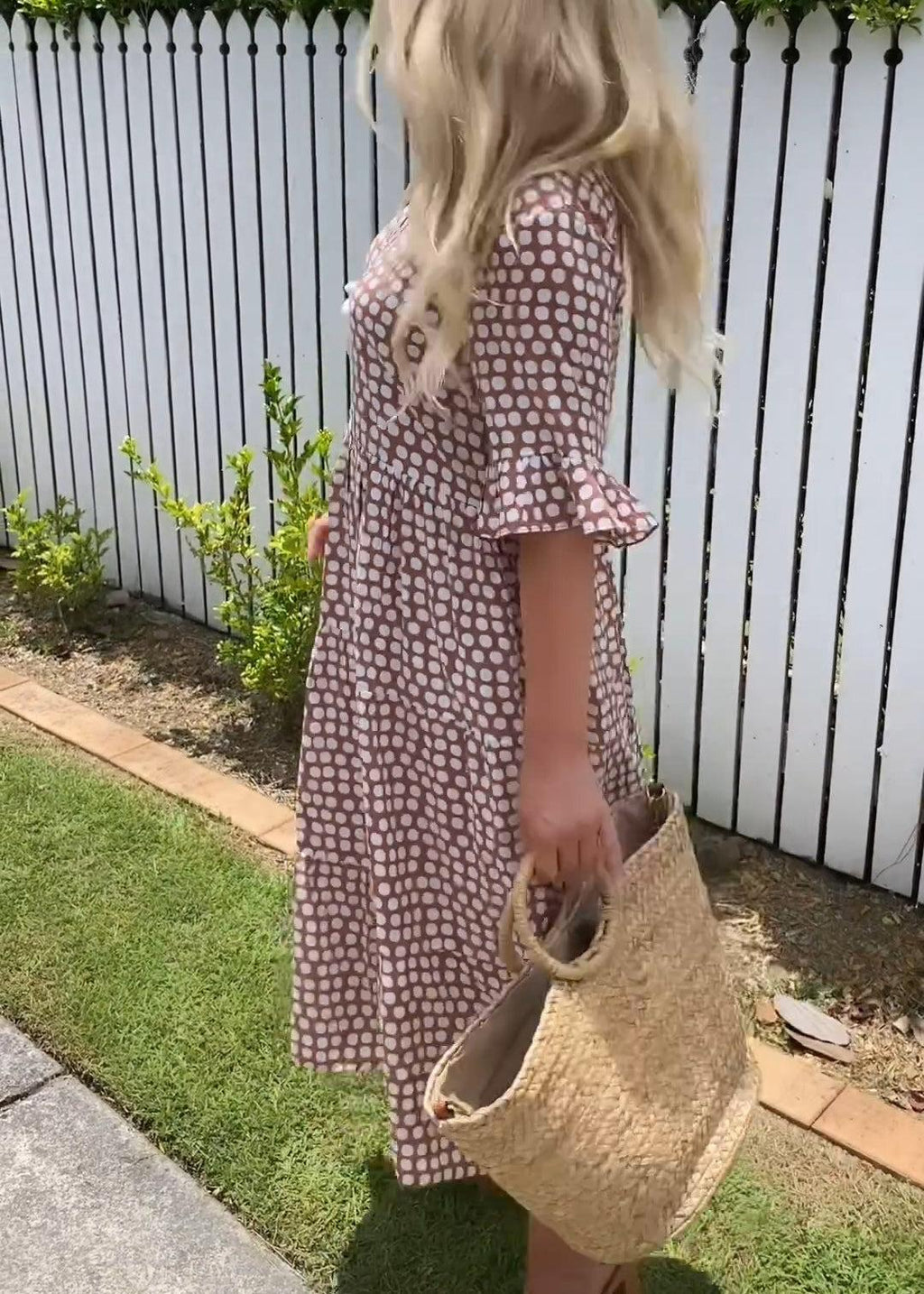 A Vintage Style Dress with Delicate Timeless Details