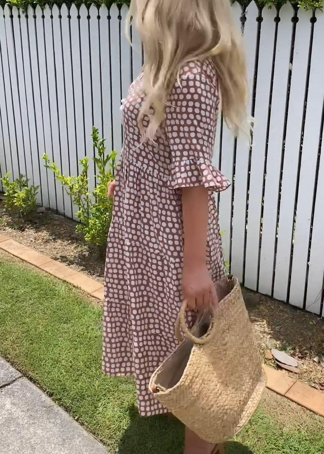 A Vintage Style Dress with Delicate Timeless Details