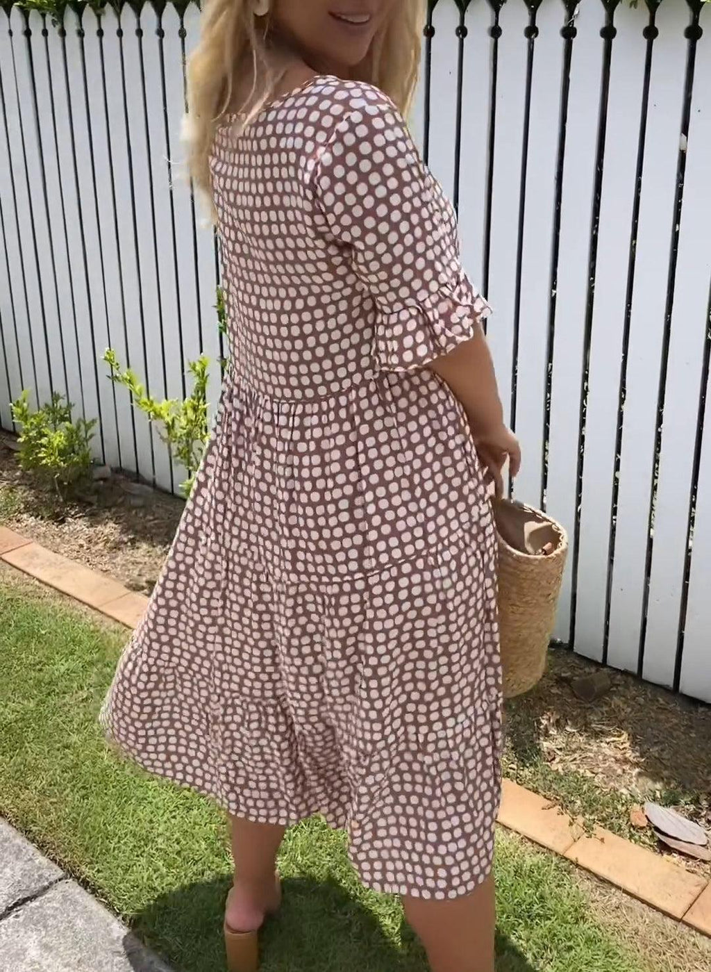 A Vintage Style Dress with Delicate Timeless Details