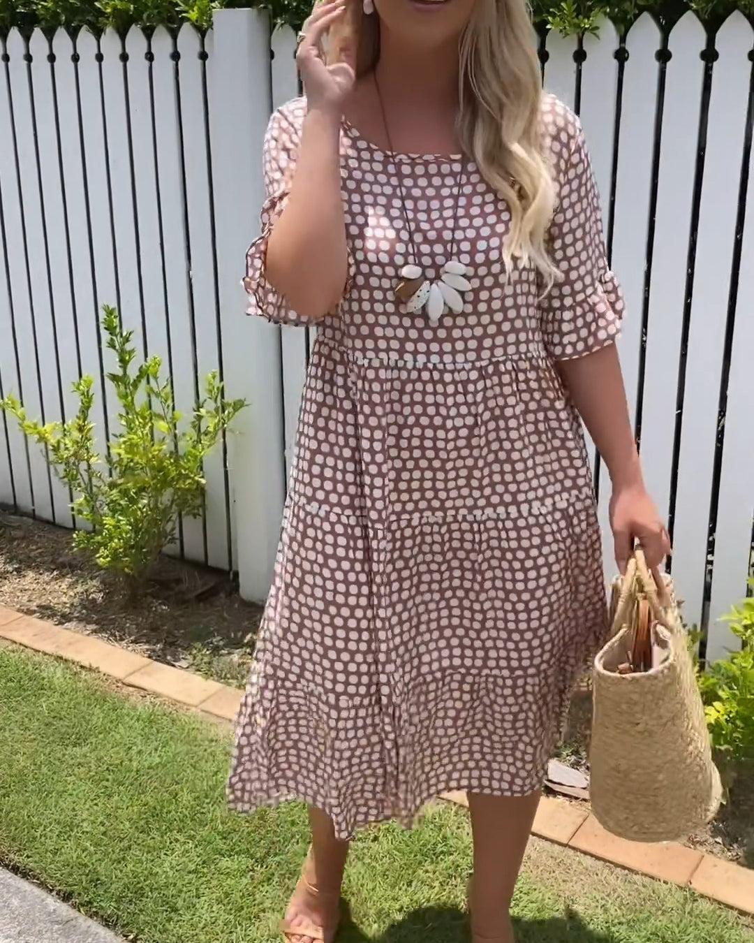A Vintage Style Dress with Delicate Timeless Details