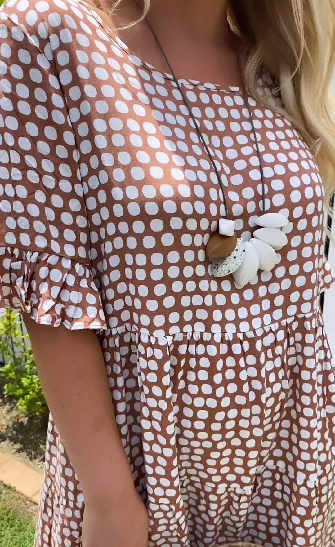 A Vintage Style Dress with Delicate Timeless Details