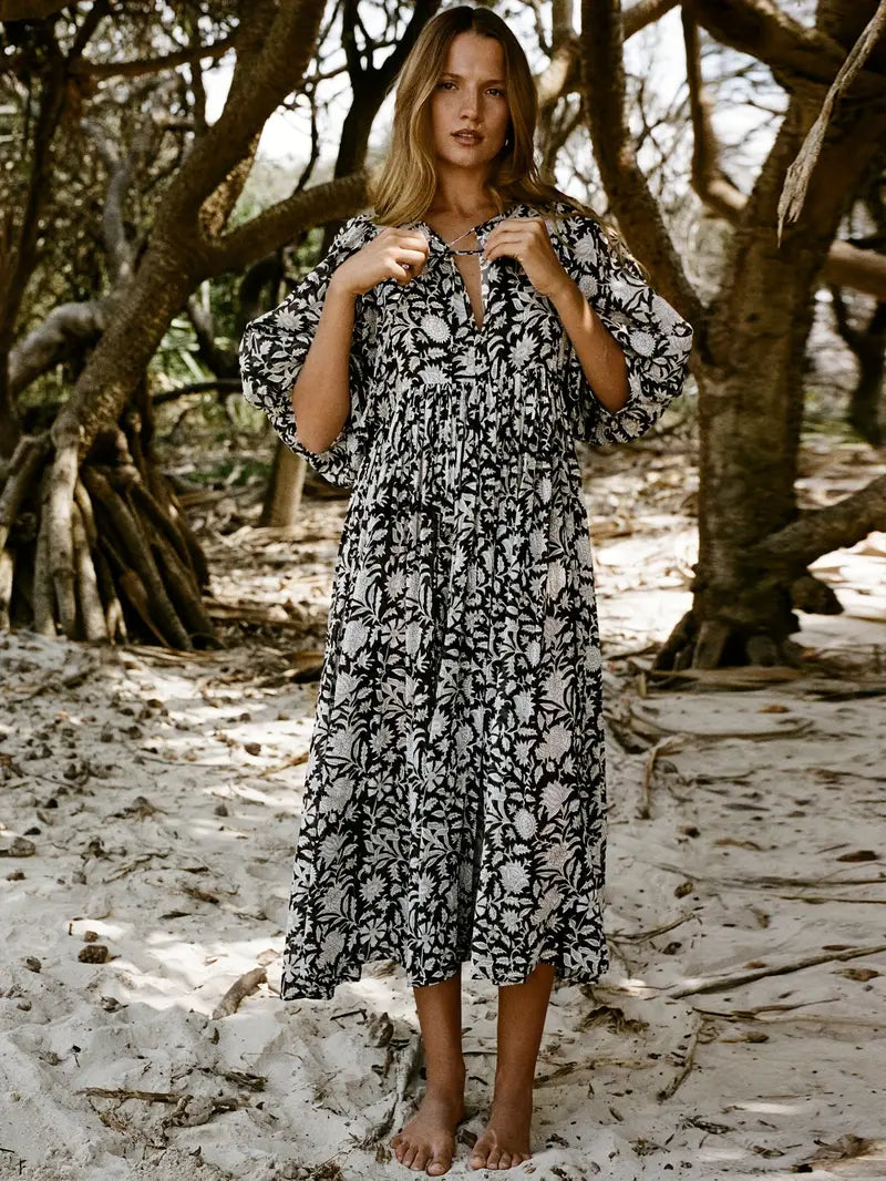 A Vintage Style Dress with Delicate Timeless Details