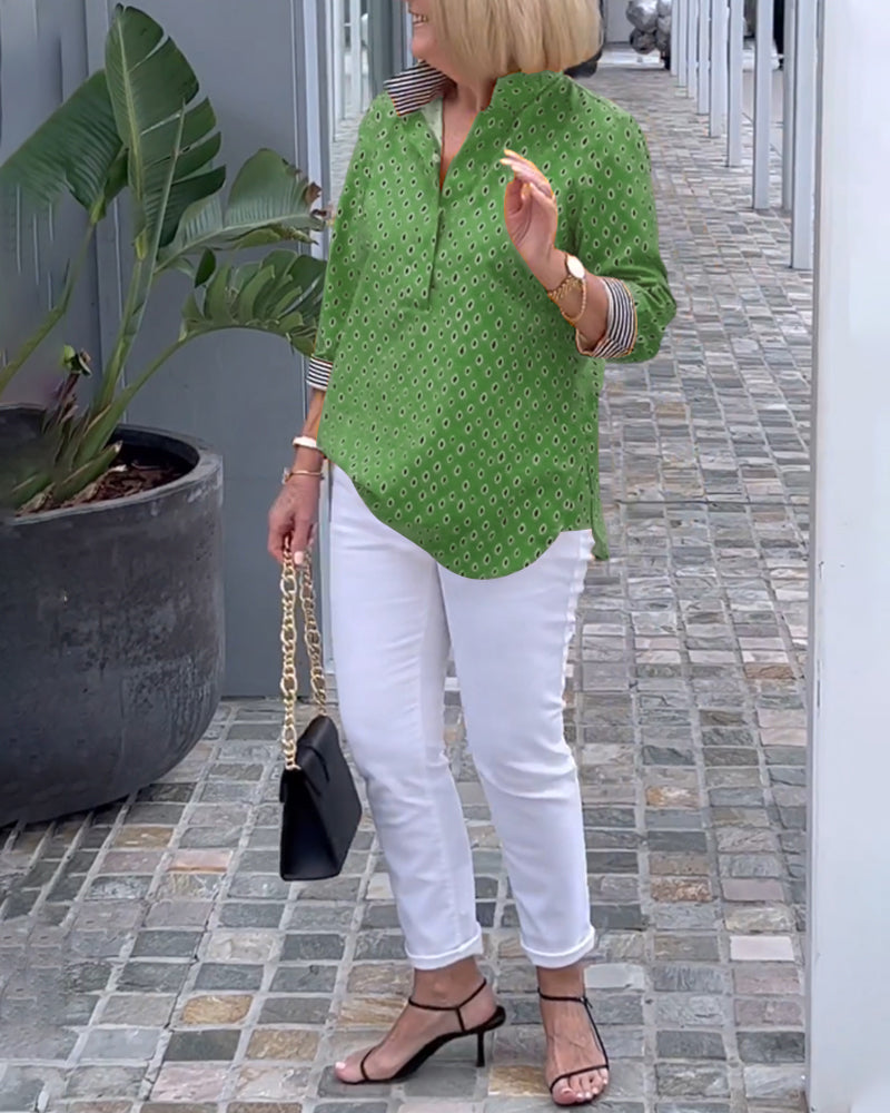 Gracefully Styled Blouse for Any Occasion