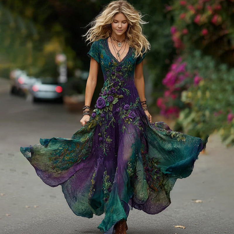 Purple green