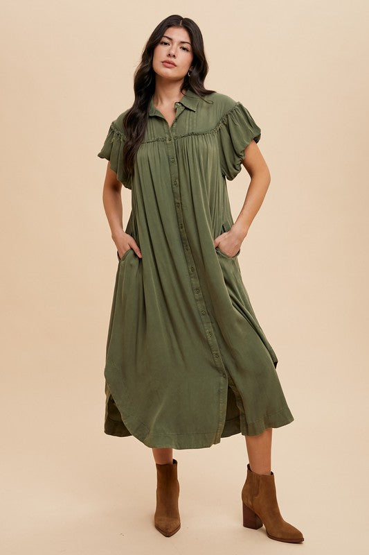 Elegantly Styled Dress for Everyday Wear