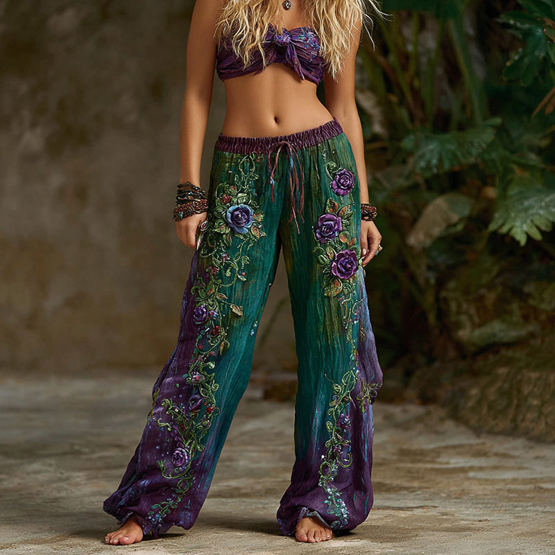 Purple green