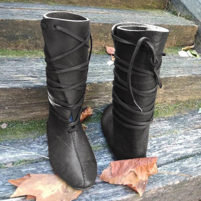 Vintage Inspired Orthopedic Boots