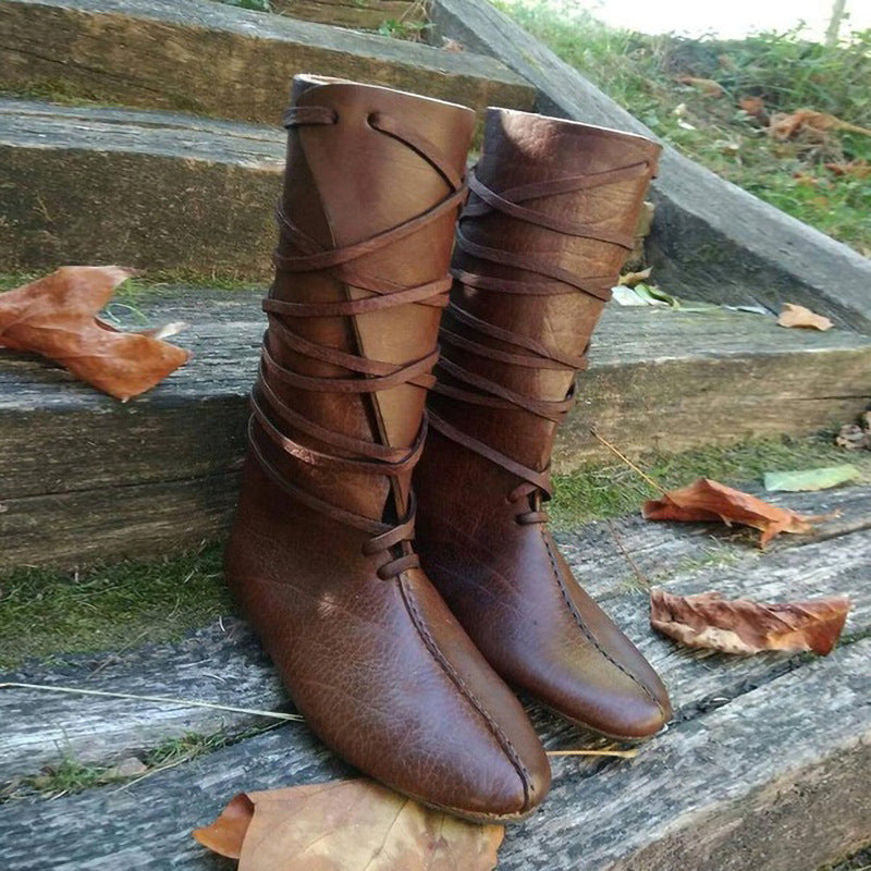 Vintage Inspired Orthopedic Boots