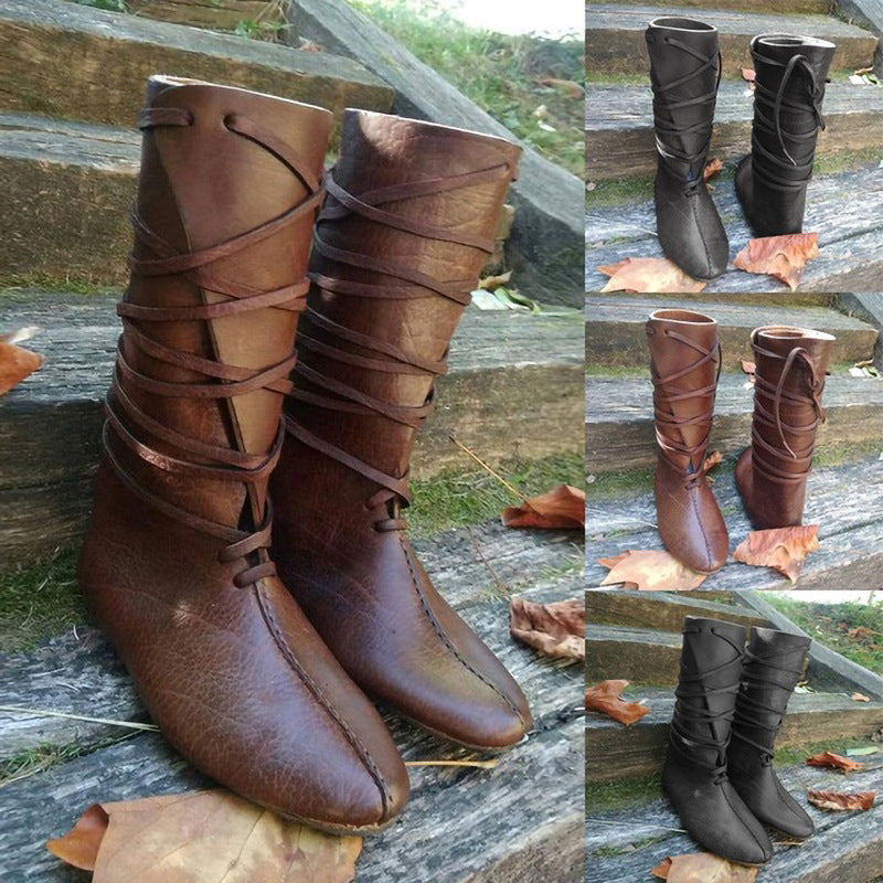 Vintage Inspired Orthopedic Boots