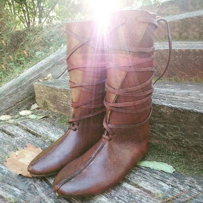 Vintage Inspired Orthopedic Boots