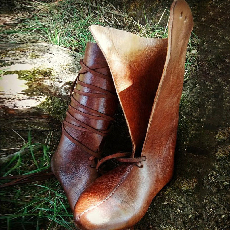 Vintage Inspired Orthopedic Boots