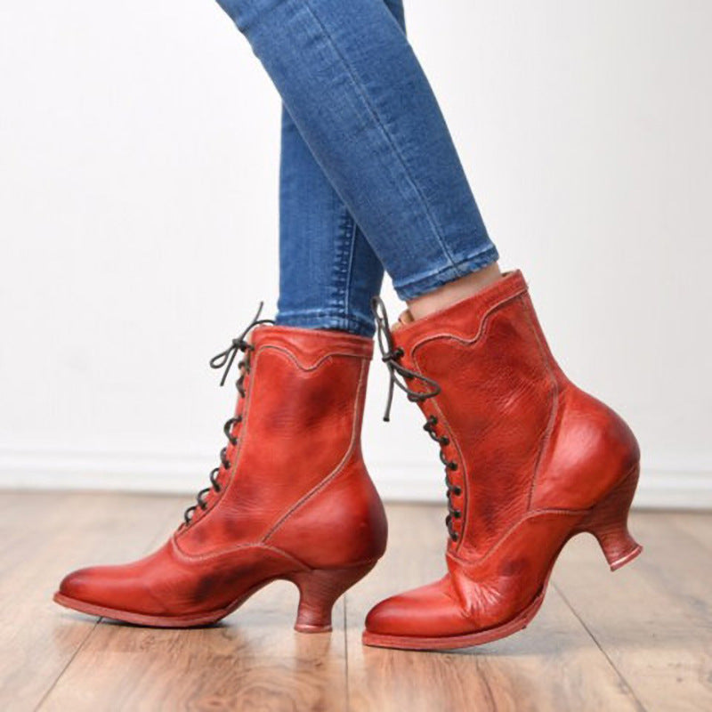 Chic Orthopedic Boots with Unique Design
