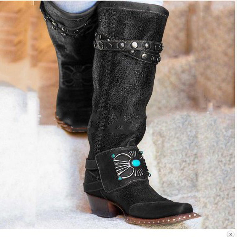 Vintage Inspired Orthopedic Boots