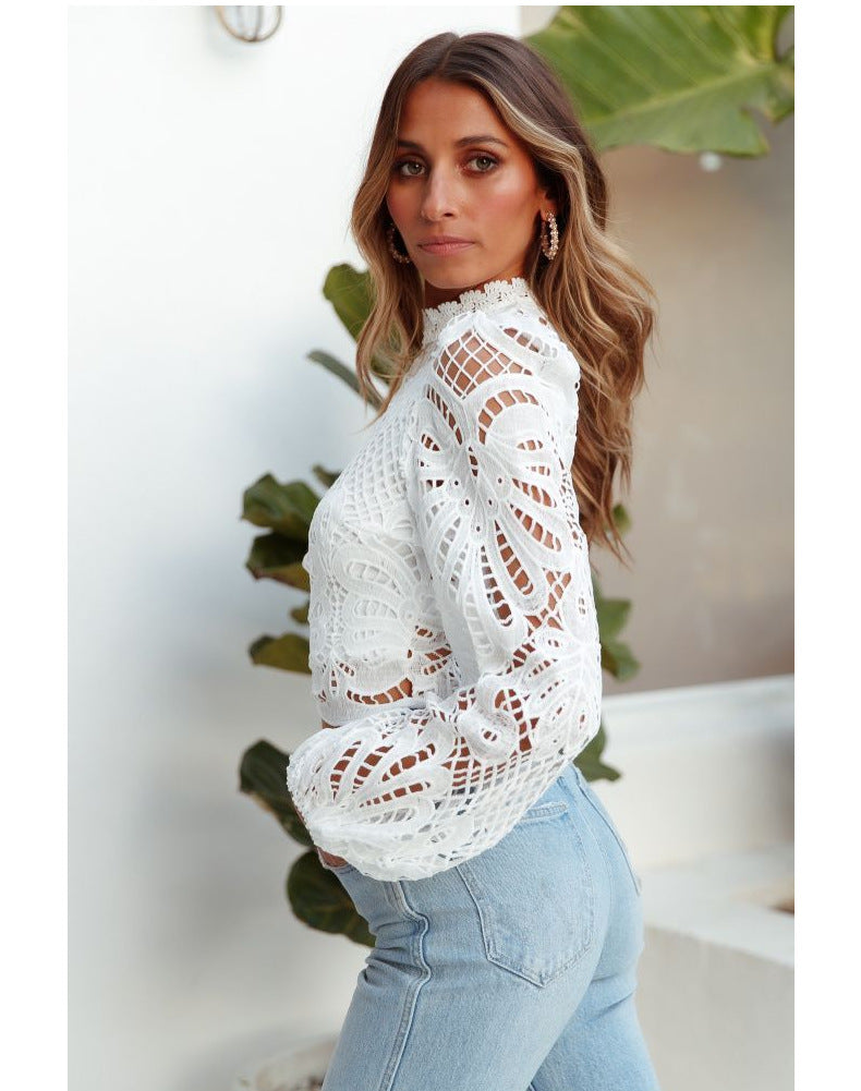 A Vintage Style Blouse with Delicate Timeless Details