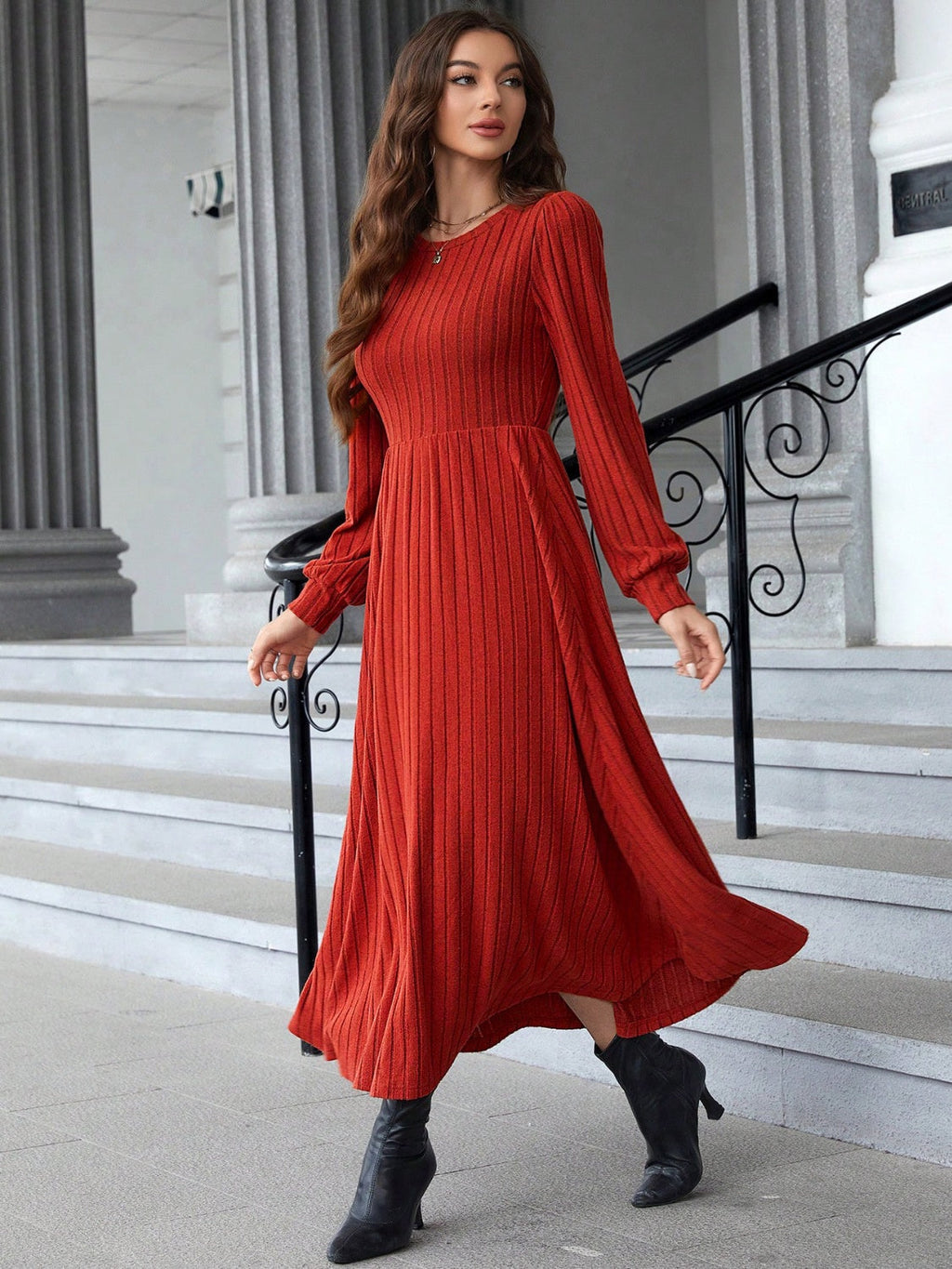 Elegantly Styled Dress for Everyday Wear