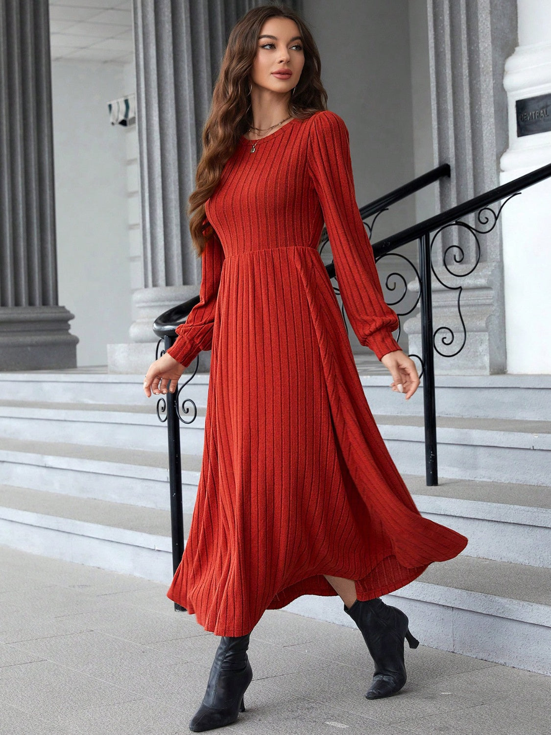 Elegantly Styled Dress for Everyday Wear