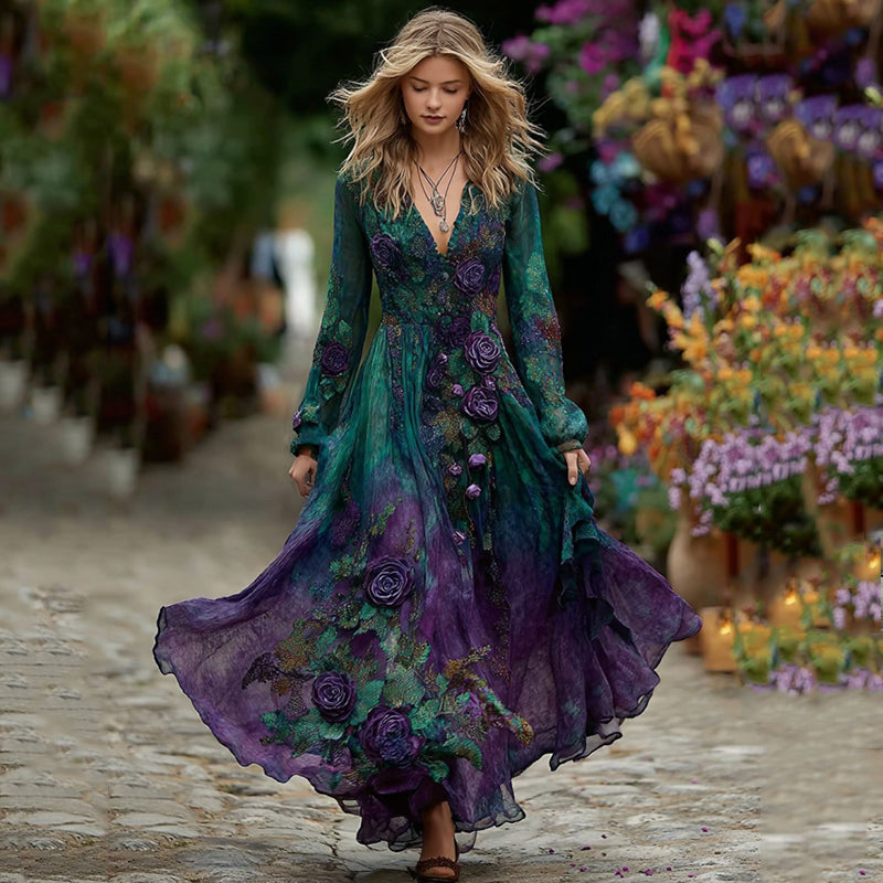 Purple green