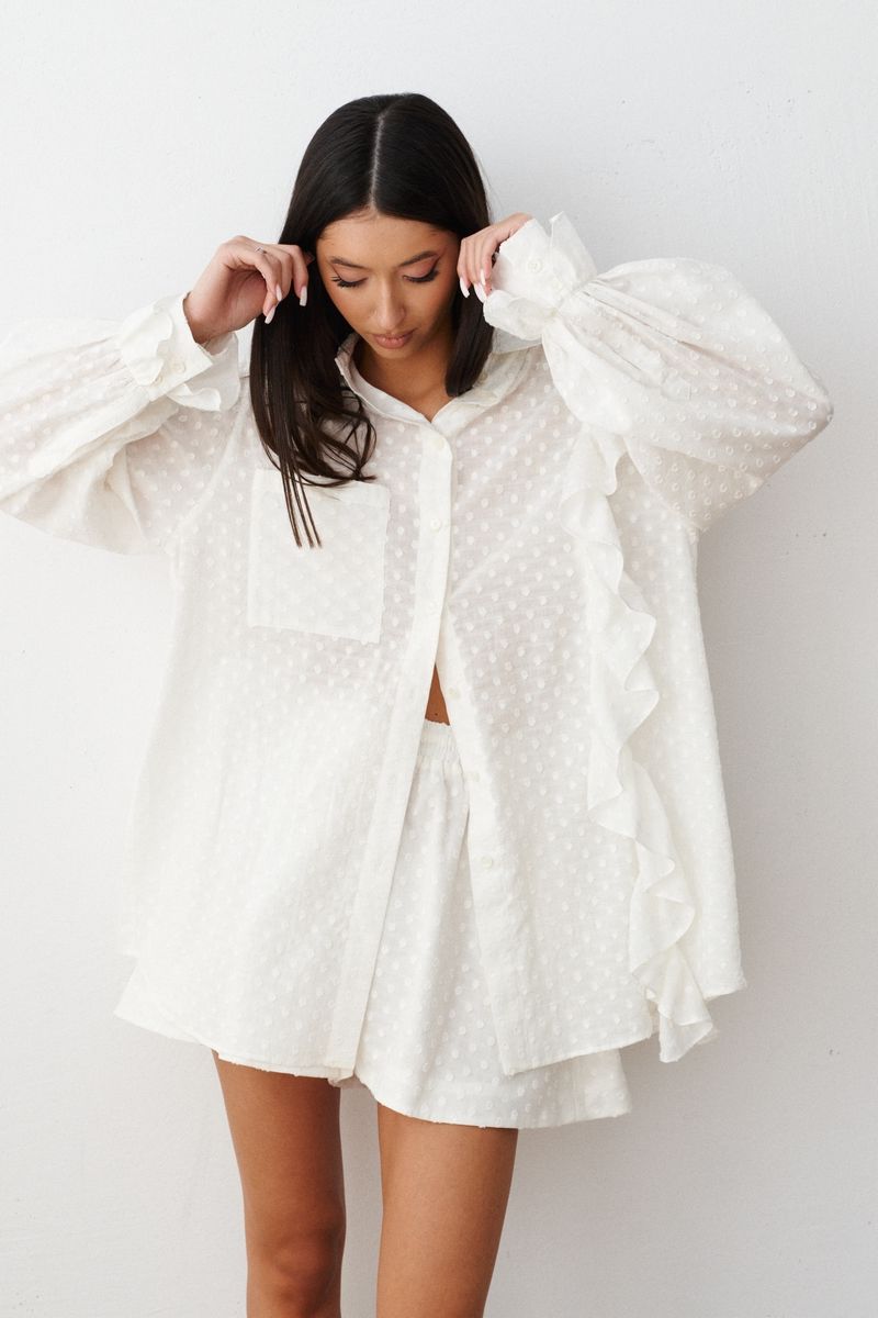 A Vintage Style Shirt with Delicate Timeless Details