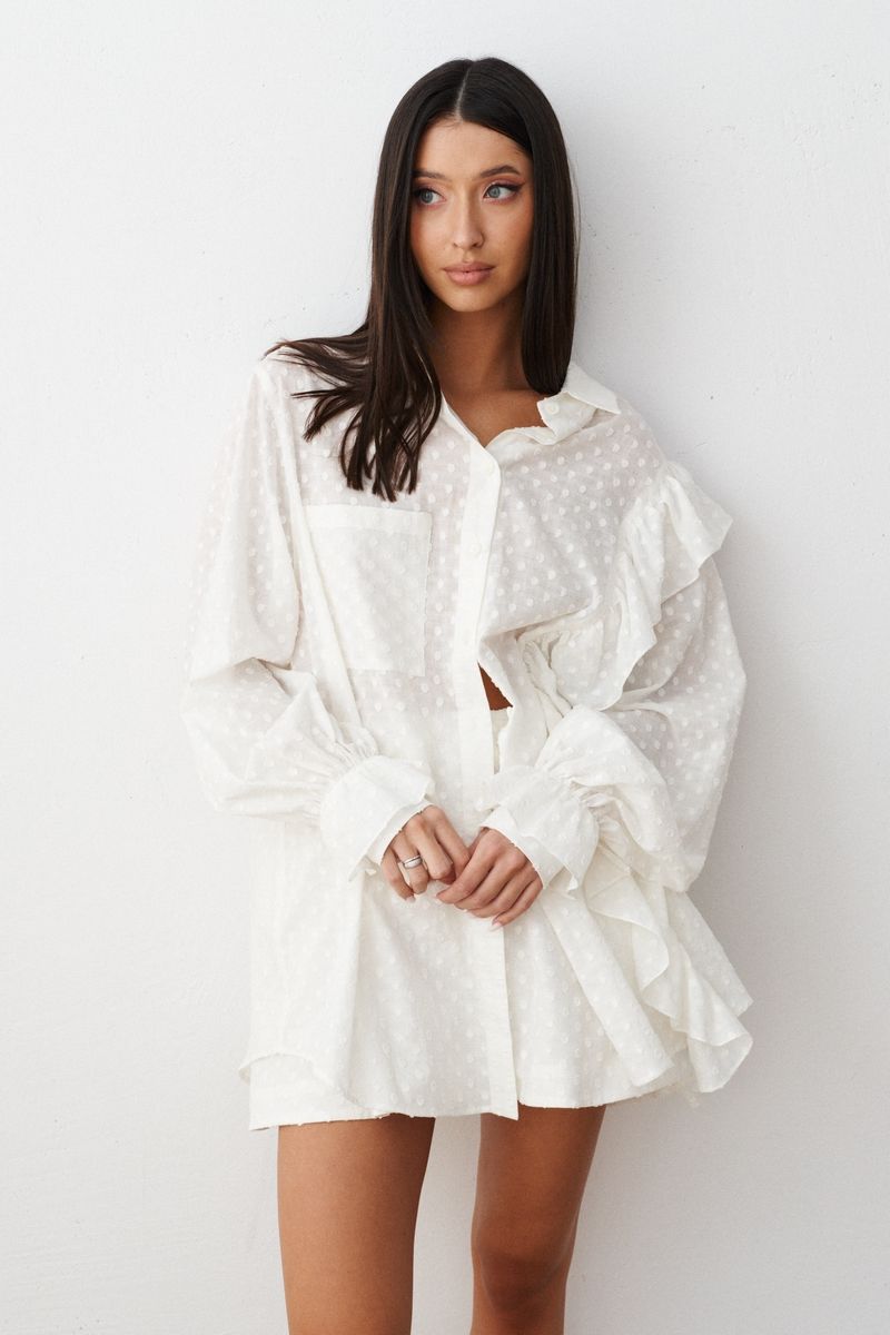 A Vintage Style Shirt with Delicate Timeless Details