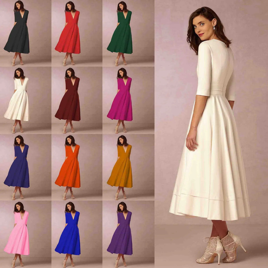 A Vintage Style Dress with Delicate Timeless Details