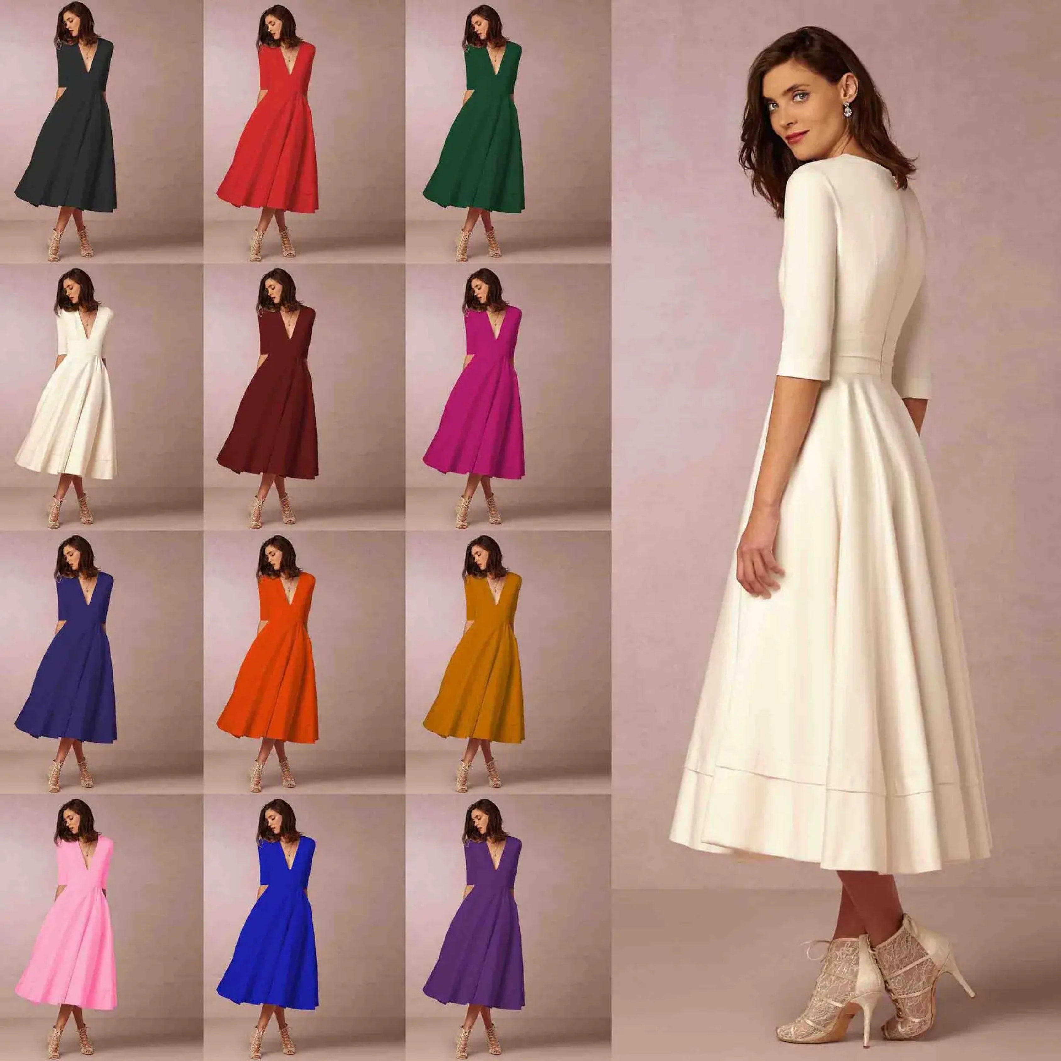 A Vintage Style Dress with Delicate Timeless Details