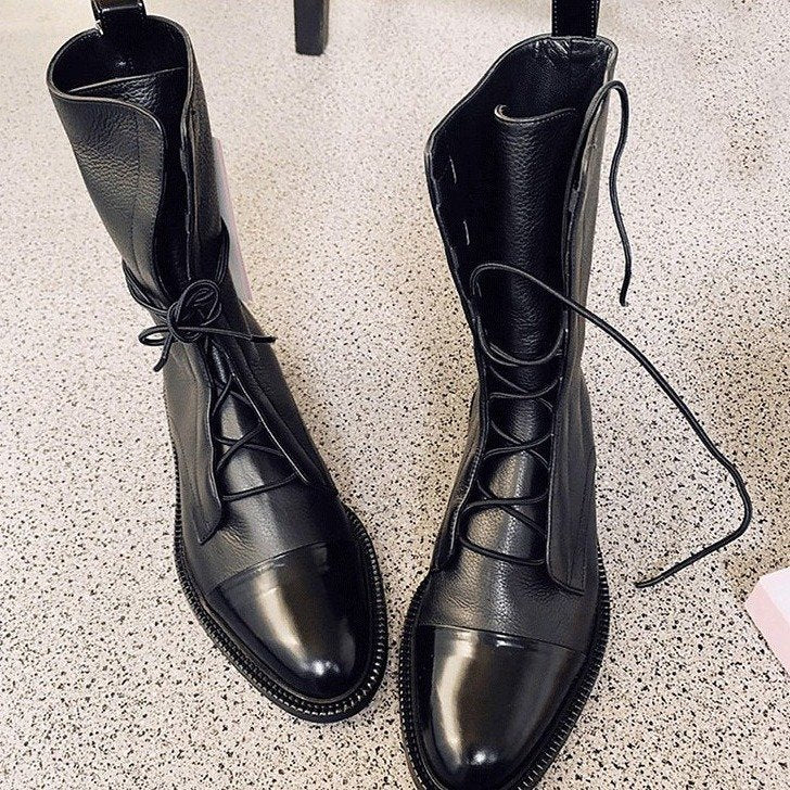 Classic Orthopedic Boots with Timeless Style
